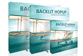 New Backlit Hopup Displays