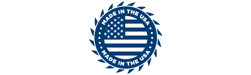 Made in the USA Trade Show Displays Badge
