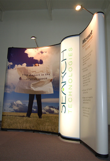 Value 10 ft Pop-Up Display with Bubble Panel